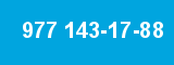 977 143-17-88 977 143-17-88